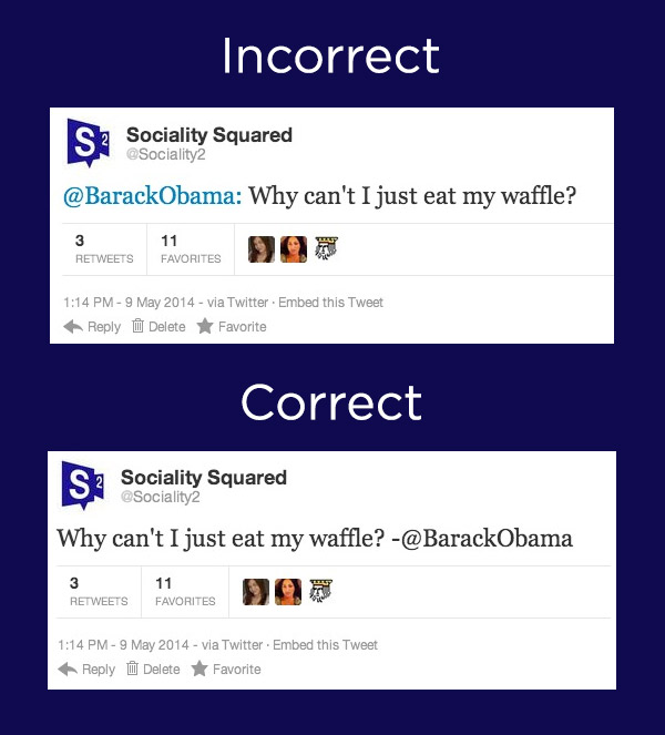 Twitter Mistakes